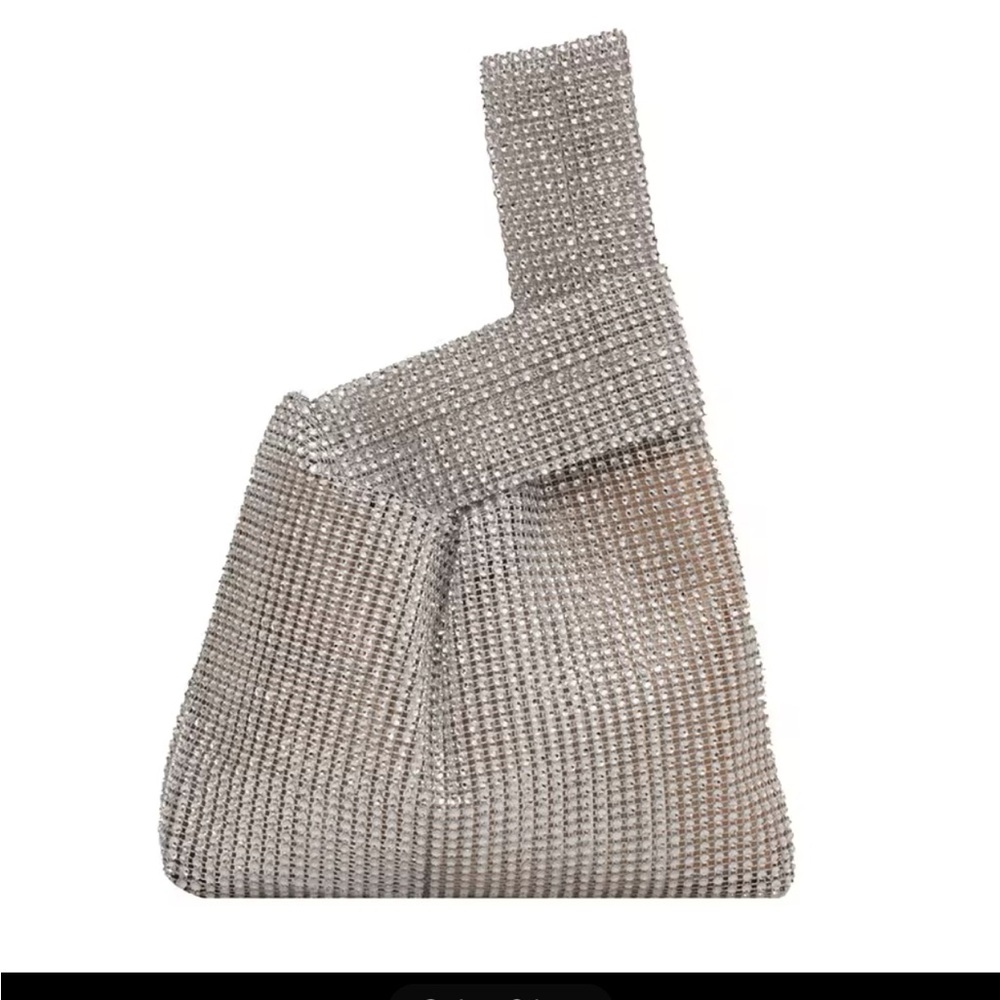 Elegant Silver Women's Bag